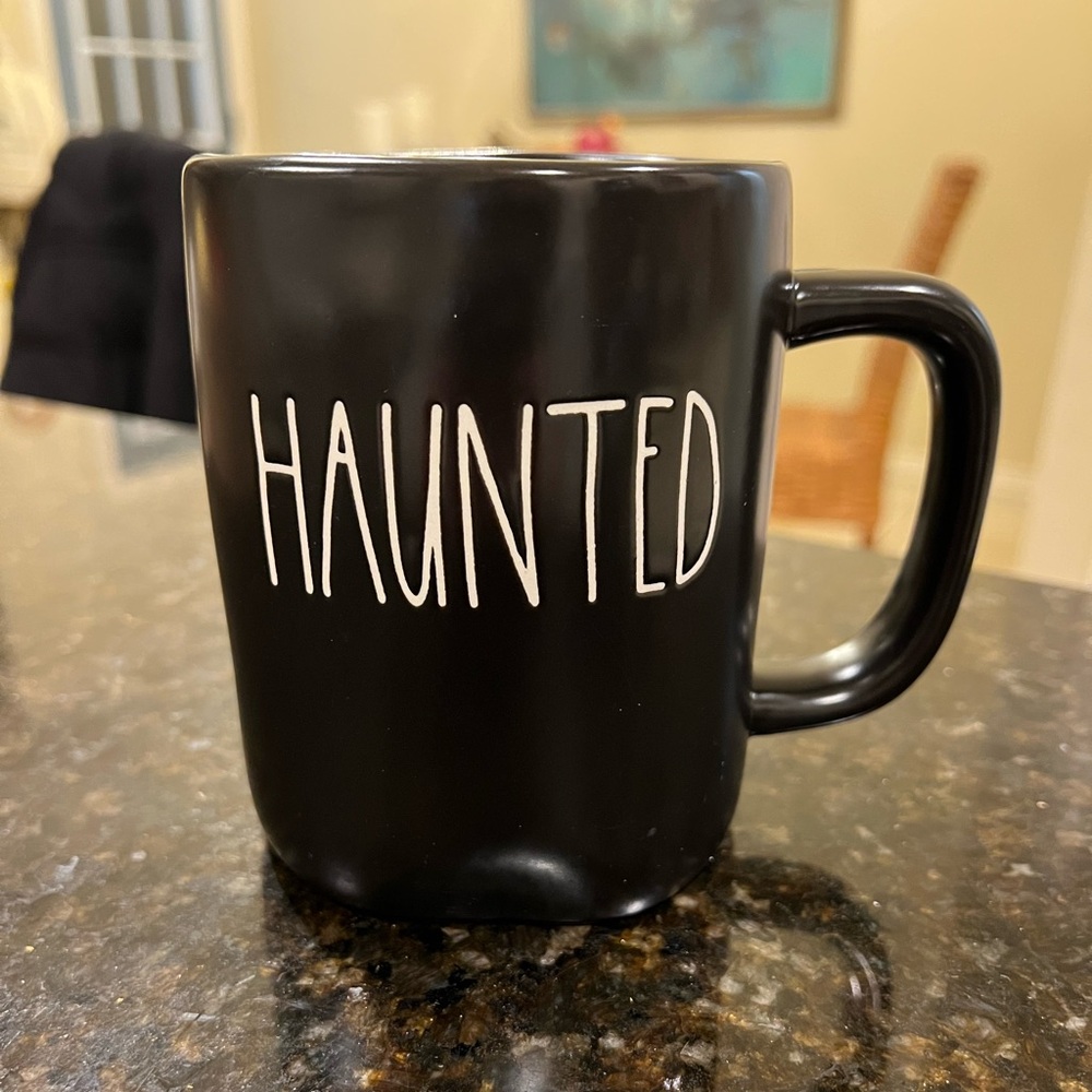 Rae Dunn HAUNTED Halloween mug
